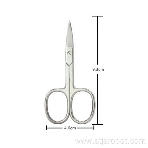 Premium Quality Black Stainless Steel Mini Embroidery Scissors Multifunctional Beauty Scissors for Lash and Eyebrow